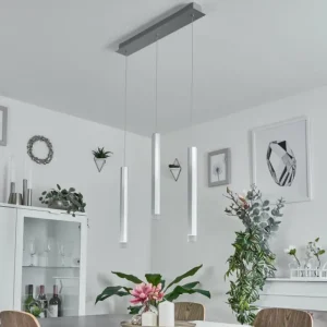 hofstein Suspension Freshwater LED Aluminium, 3 lumières* Lampes Modernes