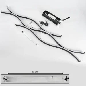hofstein Suspension Fuliola LED Noir, 1 lumière* Lampes Modernes