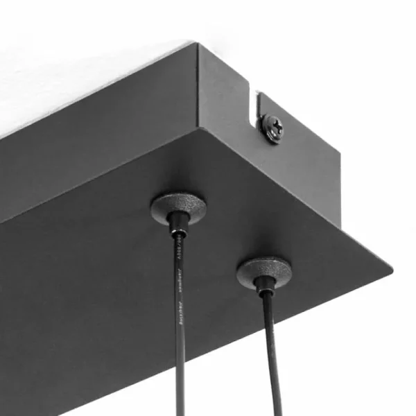 hofstein Suspension Fuliola LED Noir, 1 lumière* Lampes Modernes