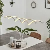 hofstein Suspension Galette LED Nickel mat, 1 lumière* Lampes Modernes