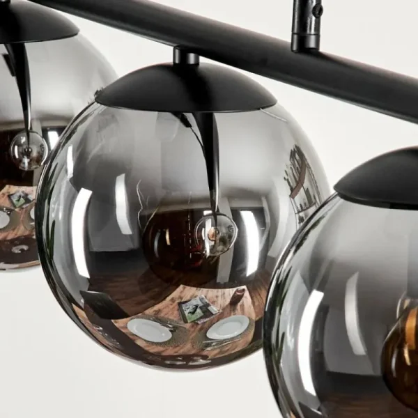 hofstein Suspension Gastor Fumé, 3 lumières* Lampes Modernes