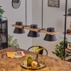 hofstein Suspension Gatangachi Noir, 3 lumières* Lampes Modernes