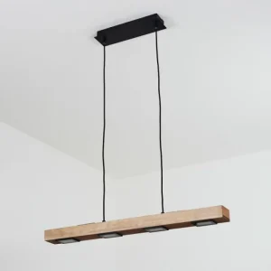 hofstein Suspension Giresta LED Noir, 6 lumières* Lampes En Verre