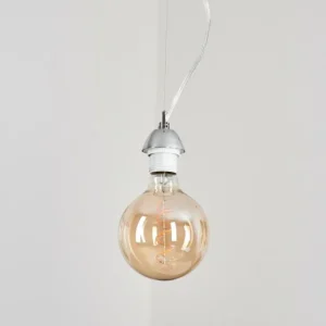 hofstein Suspension Girouxville Chrome, Blanc, 1 lumière* Lampes Modernes