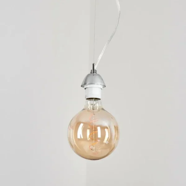 hofstein Suspension Girouxville Chrome, Blanc, 1 lumière* Lampes Modernes