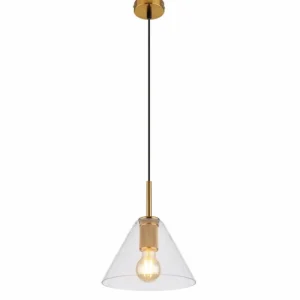 Luminaires Globo Lighting Suspension Globo ADARA Laiton, 1 lumière* Lampes En Verre