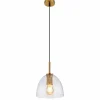 Luminaires Globo Lighting Suspension Globo ADARA Laiton, 1 lumière* Lampes En Verre