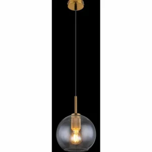 Luminaires Globo Lighting Suspension Globo ADARA Laiton, 1 lumière* Lampes En Verre