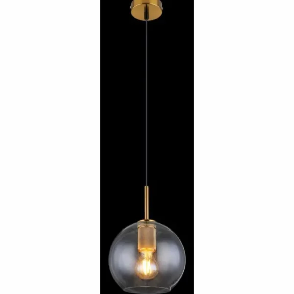 Luminaires Globo Lighting Suspension Globo ADARA Laiton, 1 lumière* Lampes En Verre