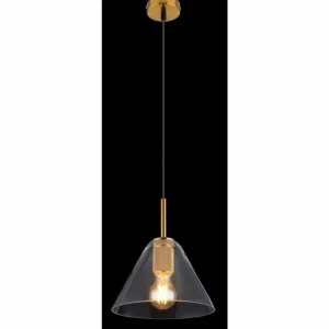 Luminaires Globo Lighting Suspension Globo ADARA Laiton, 1 lumière* Lampes En Verre