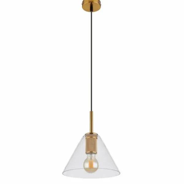 Luminaires Globo Lighting Suspension Globo ADARA Laiton, 1 lumière* Lampes En Verre