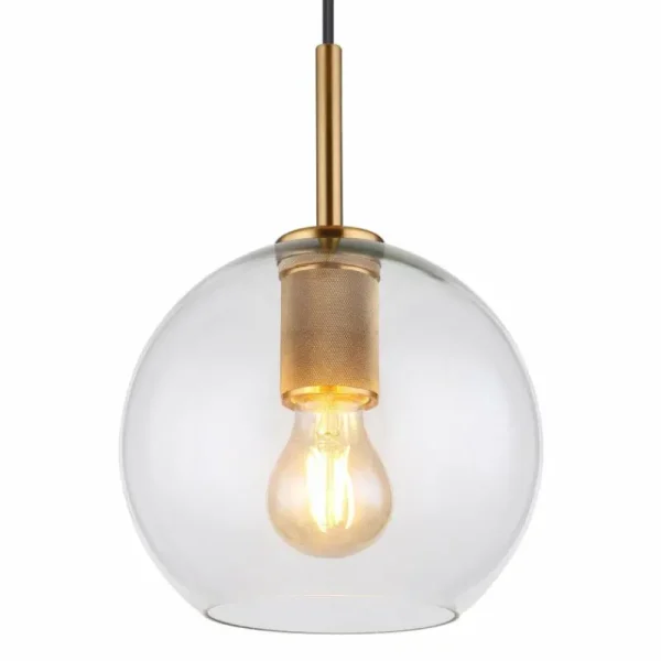 Luminaires Globo Lighting Suspension Globo ADARA Laiton, 1 lumière* Lampes En Verre