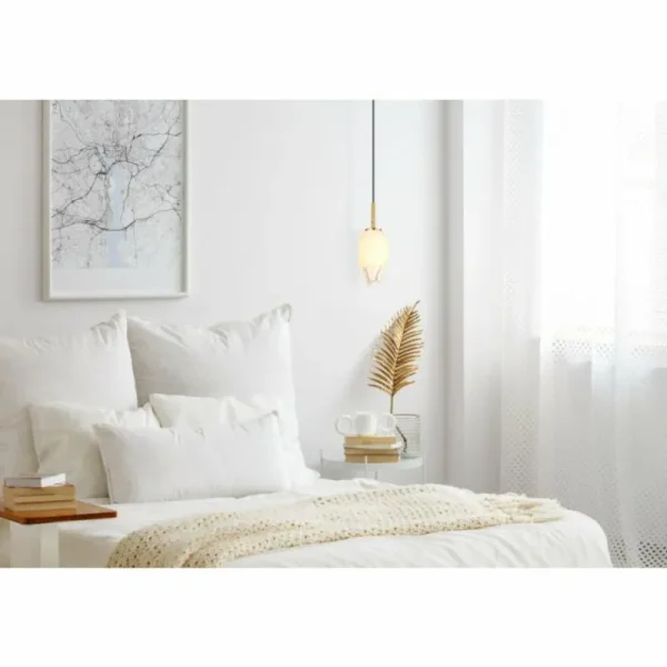 Luminaires Globo Lighting Suspension Globo BARCLEY Laiton, 1 lumière* Lampes En Verre