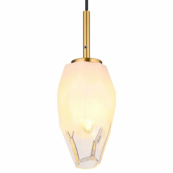 Luminaires Globo Lighting Suspension Globo BARCLEY Laiton, 1 lumière* Lampes En Verre