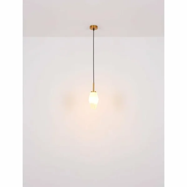 Luminaires Globo Lighting Suspension Globo BARCLEY Laiton, 1 lumière* Lampes En Verre