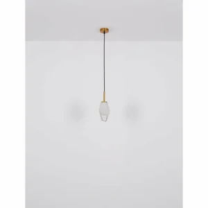 Luminaires Globo Lighting Suspension Globo BARCLEY Laiton, 1 lumière* Lampes En Verre