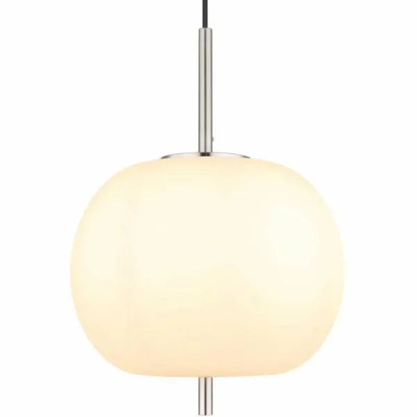 Luminaires Globo Lighting Suspension Globo BLACKY Nickel mat, 1 lumière* Lampes En Verre