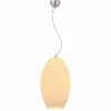 Luminaires Globo Lighting Suspension Globo HING Nickel mat, 1 lumière* Lampes En Verre