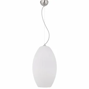 Luminaires Globo Lighting Suspension Globo HING Nickel mat, 1 lumière* Lampes En Verre