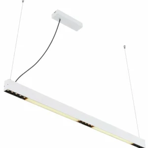 Luminaires Globo Lighting Suspension Globo HODARI LED Blanc, 1 lumière, Télécommandes, Changeur de couleurs* Lampes En Verre