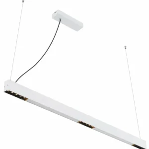 Luminaires Globo Lighting Suspension Globo HODARI LED Blanc, 1 lumière, Télécommandes, Changeur de couleurs* Lampes En Verre