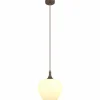 Luminaires Globo Lighting Suspension Globo MAXY Moka, 1 lumière* Lampes En Verre