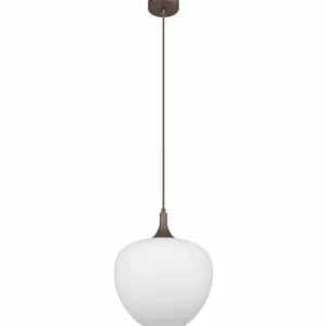 Luminaires Globo Lighting Suspension Globo MAXY Moka, 1 lumière* Lampes En Verre