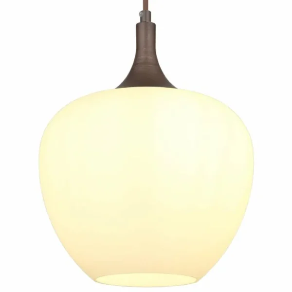 Luminaires Globo Lighting Suspension Globo MAXY Moka, 1 lumière* Lampes En Verre