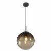 Luminaires Globo Lighting Suspension Globo VARUS Brun, 1 lumière* Lampes En Verre