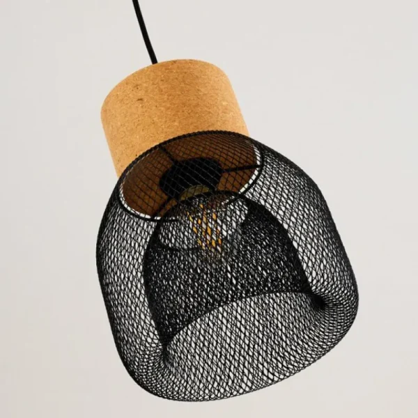 hofstein Suspension Grongroft Brun, Noir, 1 lumière* Lampes Modernes