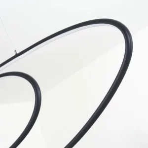 hofstein Suspension Harpeth LED Noir, 1 lumière* Lampes Modernes