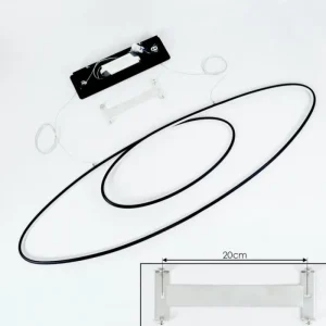 hofstein Suspension Harpeth LED Noir, 1 lumière* Lampes Modernes