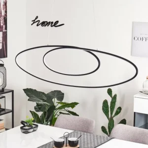 hofstein Suspension Harpeth LED Noir, 1 lumière* Lampes Modernes