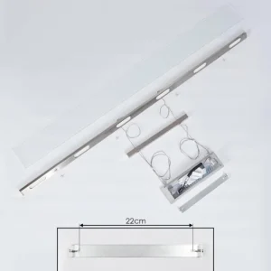 hofstein Suspension Hogana LED Nickel mat, 1 lumière* Lampes En Verre