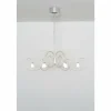 Luminaires Holländer Suspension Holländer ROSASPINA OVAL Argenté, 6 lumières* Lampes En Verre