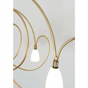 Luminaires Holländer Suspension Holländer ROSASPINA OVAL Or, 6 lumières* Lampes En Verre