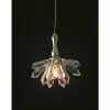 Luminaires Holländer Suspension Holländer SERENATA FIORE Argenté, 1 lumière* Lampes En Verre