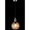 Luminaires Fischer & Honsel Suspension Honsel Uller Noir, 1 lumière* Lampes En Verre