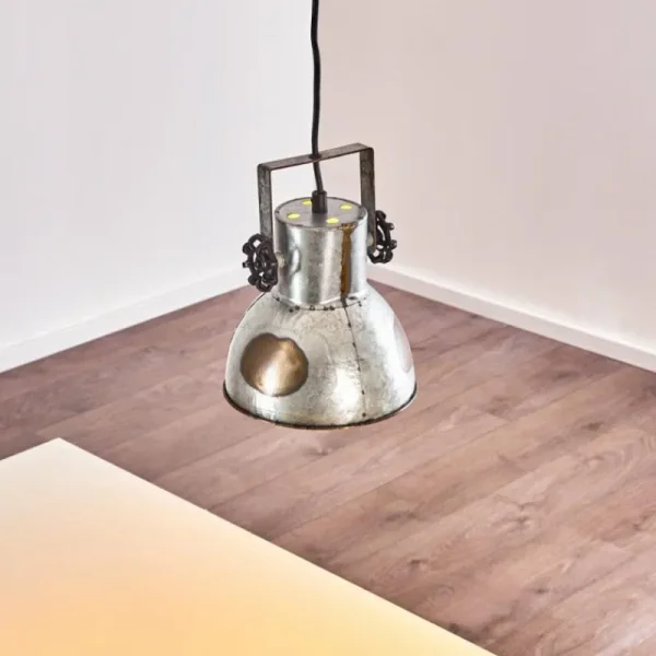 hofstein Suspension Hora Rouille, Argenté, 1 lumière* Lampes Modernes