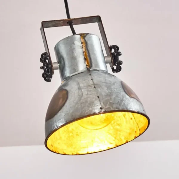 hofstein Suspension Hora Rouille, Argenté, 1 lumière* Lampes Modernes