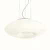 Luminaires Ideallux Suspension Ideal Lux GLORY Blanc, 3 lumières* Lampes En Verre