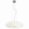 Luminaires Ideallux Suspension Ideal Lux GLORY Blanc, 5 lumières* Lampes En Verre