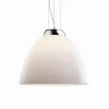 Luminaires Ideallux Suspension Ideal Lux TOLOMEO Acier inoxydable, 1 lumière* Lampes En Verre