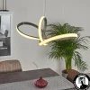 hofstein Suspension Ignal LED Nickel mat, 1 lumière* Lampes Modernes