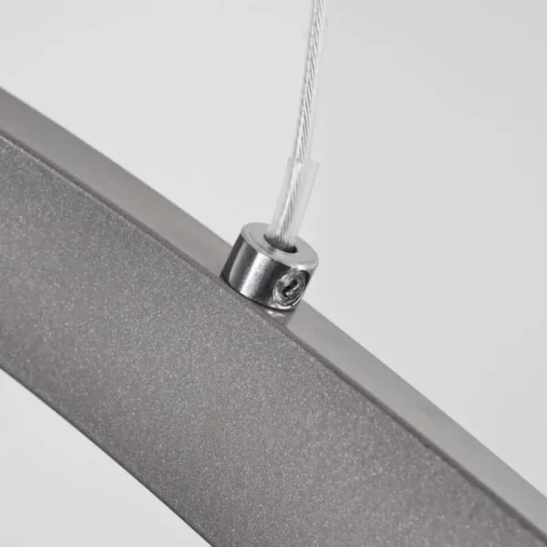 hofstein Suspension Ignal LED Nickel mat, 1 lumière* Lampes Modernes