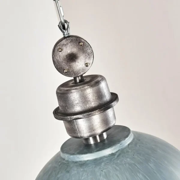hofstein Suspension Ilvy Gris, Argenté, 1 lumière* Lampes En Verre