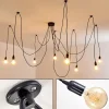 hofstein Suspension Imini Noir, 8 lumières* Lampes Modernes
