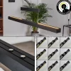 hofstein Suspension Inicio LED Noir, 3 lumières* Lampes Modernes