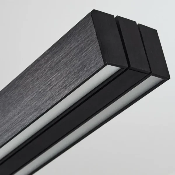 hofstein Suspension Inicio LED Noir, 3 lumières* Lampes Modernes