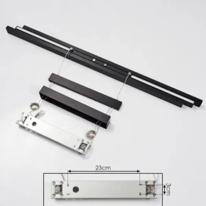 hofstein Suspension Inicio LED Noir, 3 lumières* Lampes Modernes